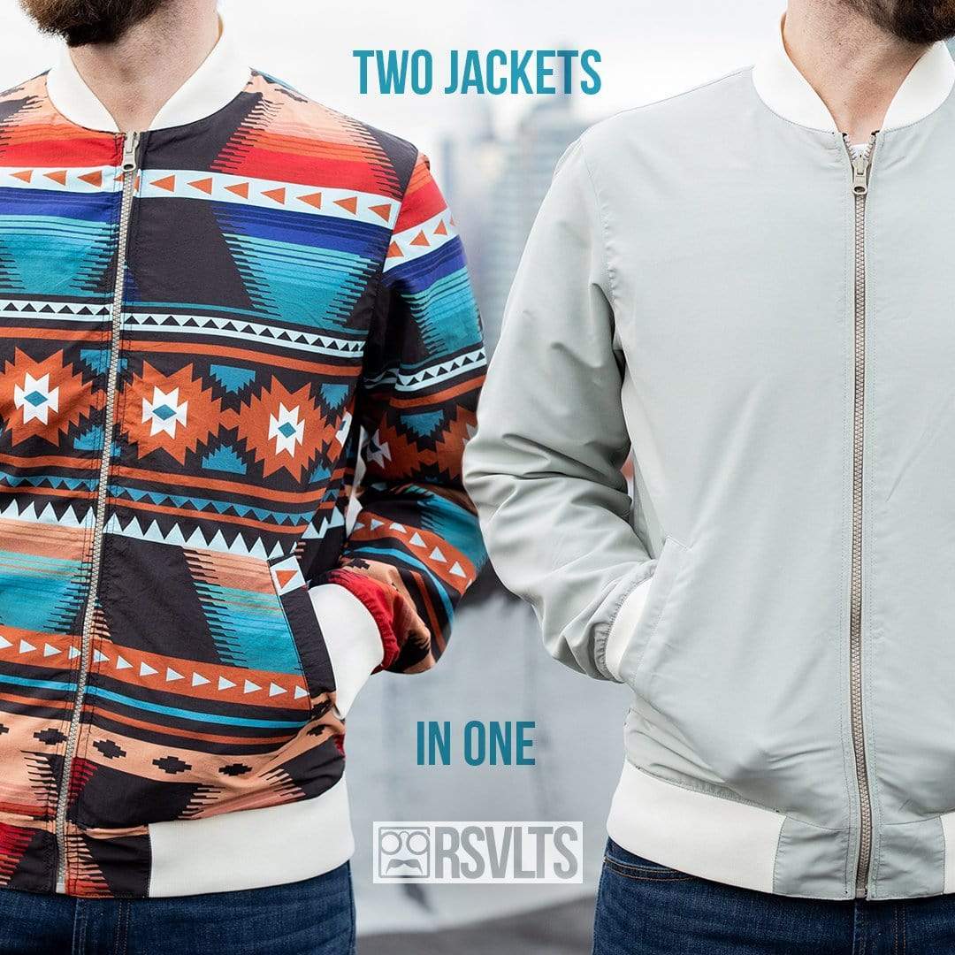 RSVLTS Dumb and Dumber Jacket Dumb and Dumber "The Lloyd Jacket" – Reversible Bomber Jacket