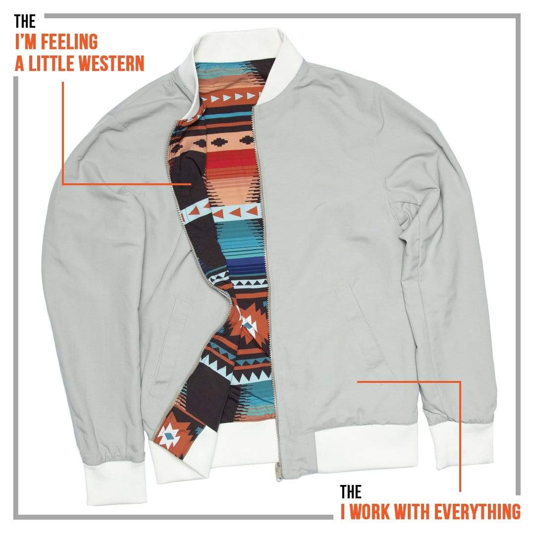 RSVLTS Dumb and Dumber Jacket Dumb and Dumber "The Lloyd Jacket" – Reversible Bomber Jacket